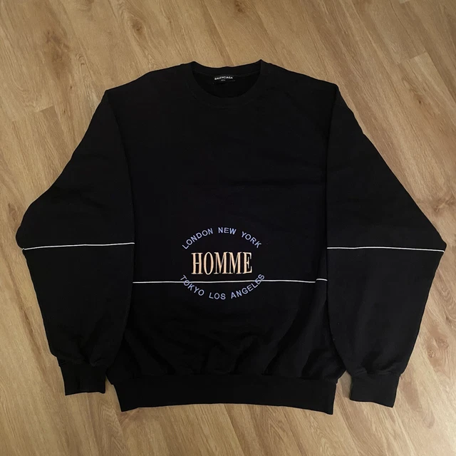 Balenciaga best sale homme crewneck