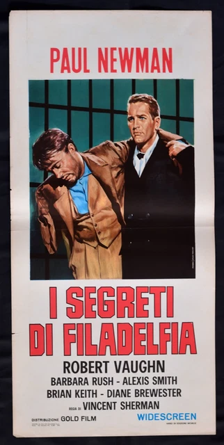 Affiche I Segreti De, Rétro Paul Newman Robert Vaughn Barbara Rush B93