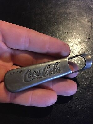 Pepsi Cola Bottle Opener Antique Style Patina Finish Solid Metal Soda Collector 