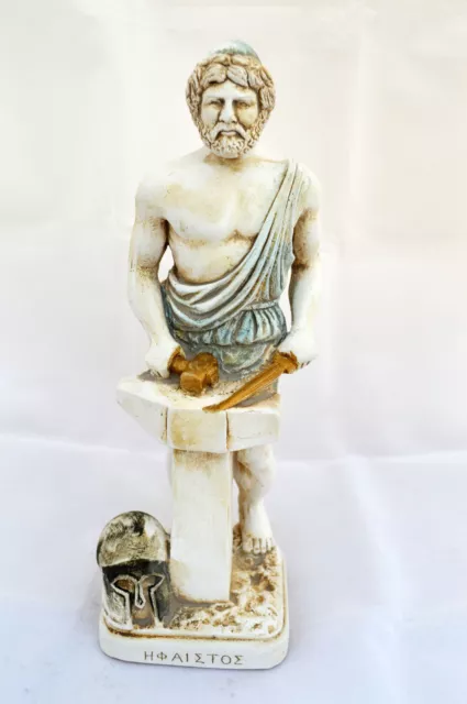 Hephaestus Ancient Greek Hephaistus  Hephestus God of Smithing sculpture statue