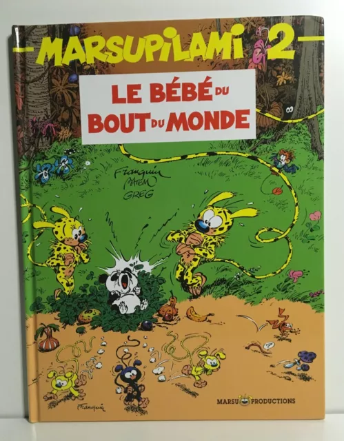 5G- Marsupilami - Tome 2 - Le Bebe Du Bout Du Monde - Franquin Patem - Tbe - Bd