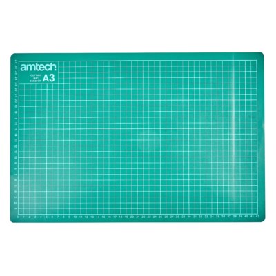 A4 auto-guarigione Taglio Mat Stampato Griglia linea Craft Rotary Cutter bordo verde 