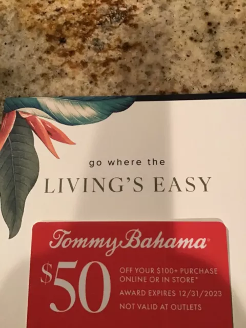 Tommy Bahama eGift Card