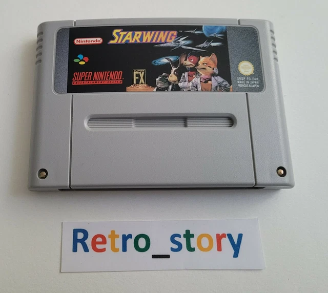 Super Nintendo SNES - Starwing - PAL - FAH