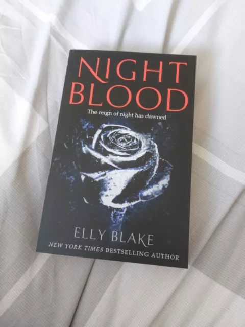 Nightblood: The Frostblood Saga Book Three by Elly Blake Brand New Unread