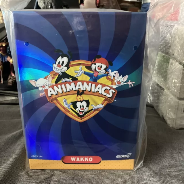 Animaniacs Ultimates Wakko Warner Action Figure Super7 WB Collectibles NEW TOY