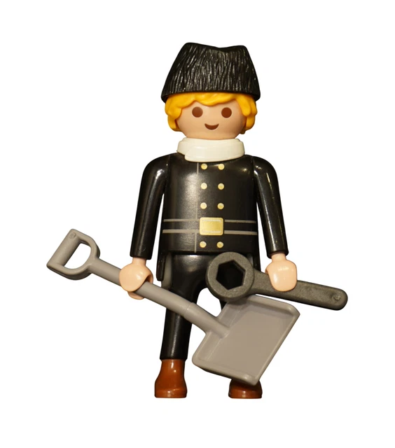 Train Playmobil Vintage 1980 + Gare + Personnages - Pièces Manquantes