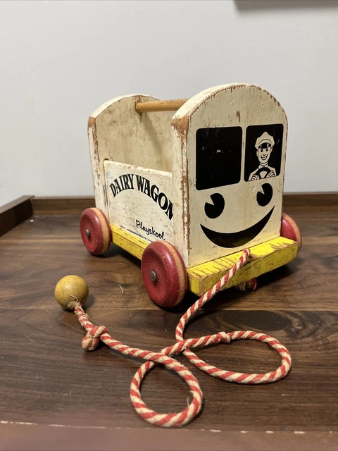 Playskool dairy sales wagon