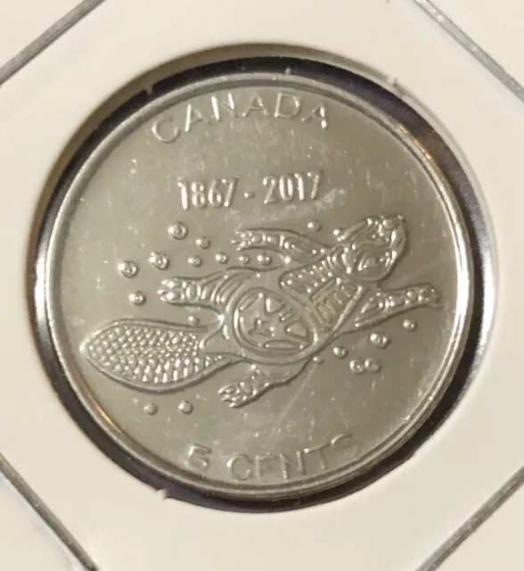 🇨🇦 Canada 1867 - 2017  5 Cents Canadian 150th Anniversary - Living Tradition