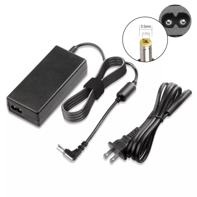65W 19V 3.42A AC Adapter Charger Cord for Acer Aspire Series Laptop 5.5*1.7mm