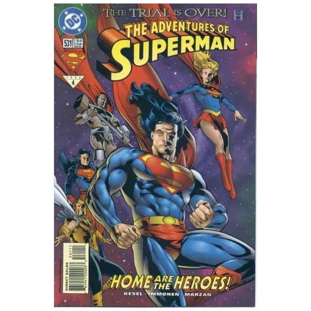 Adventures of Superman (1987 series) #531 in Near Mint condition. DC comics [r@