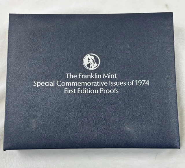 The Franklin Mint Special Commemorative Issues of 1974, 1st Edition Proofs
