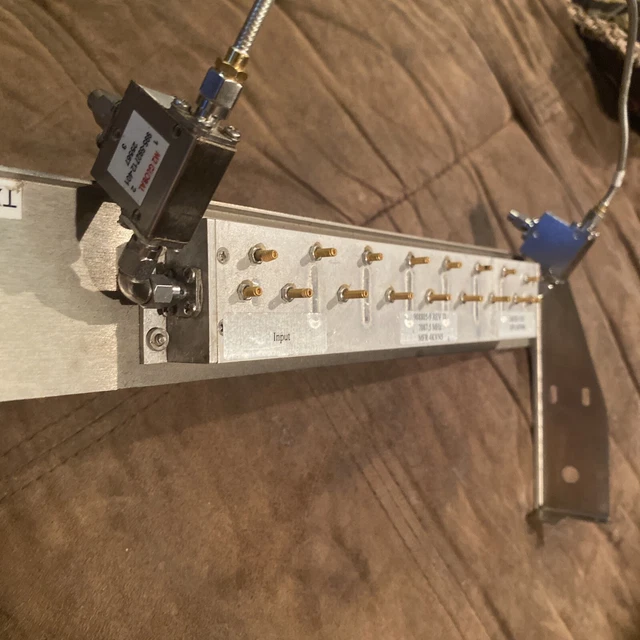 MICROWAVE MRC TX  FILTER Duplexer  7087.5 MHz 2 Rf Circulators 5.92-7.12 GHz