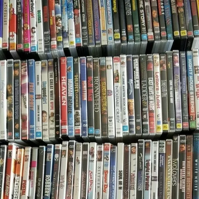 WIDE RANGE OF DVD's Available Used Movies & TV Series Seasons