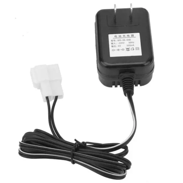 6V 500mA Wall Charger for Kids Ride On Car Toy Battery Power Supply 220V