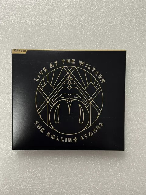 Rolling Stones Live At The Wiltern DVD & CD Set 3 Discs Like New