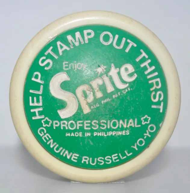 1970 Philippines SPRITE Coca COKE Cola PROFESSIONAL Genuine RUSSELL Yo-Yo