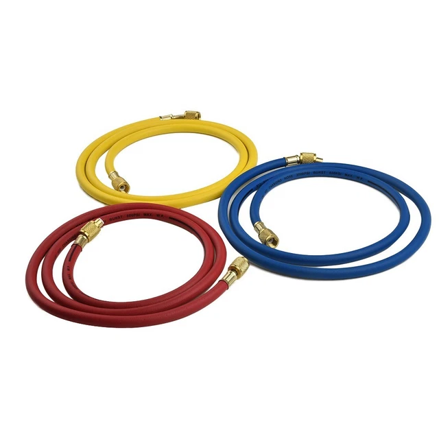 Tuyaux de charge Ensemble Collecteur R22 R404 Réfrigération Valve fermée