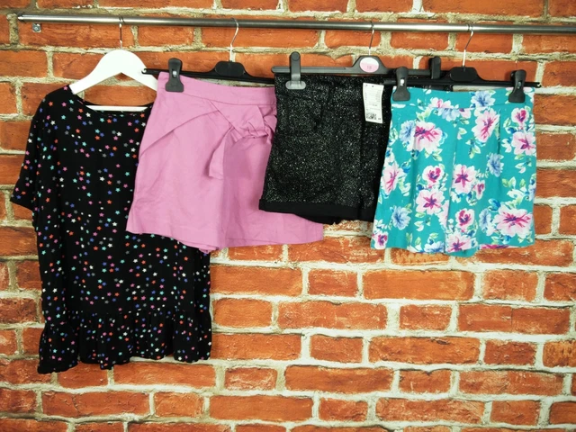 Girls Bundle Age 13-14 Years Zara M&S H&M Shorts Dress Stars Party Kids 164Cm
