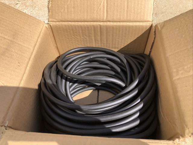 Rubber Rope 3/8 in D x 150' L Bungee Strap Flatbed Truck Tarp Tie Down Winmore