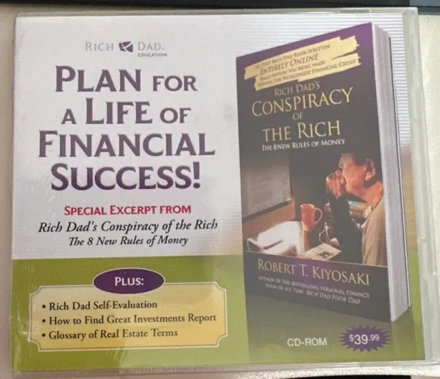Rich Dad Education: Plan For A Life Of Financial Success! CD-ROM handle money!