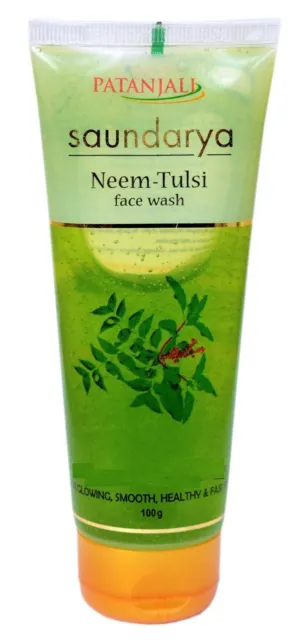 Patanjali Saundarya Neem - Tulsi Face Wash - 100 Gram