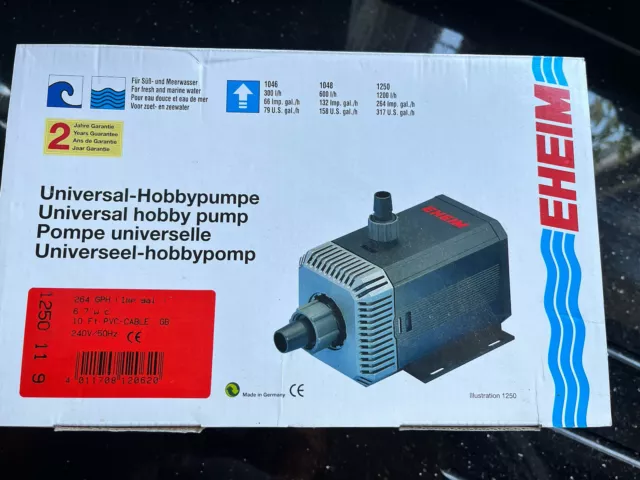 Eheim Universal Hobby Pump 1250