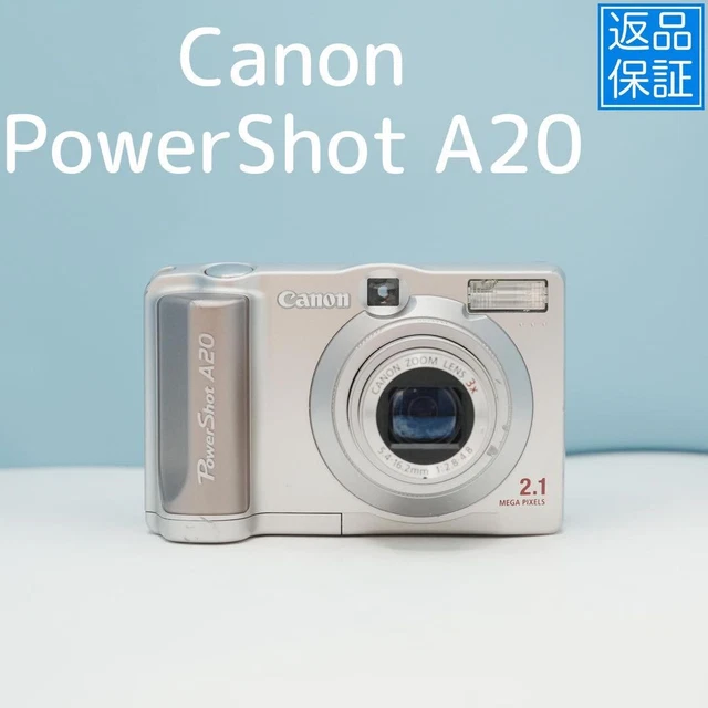 Canon PowerShot A20 コンパクトデジタルカメラ　稼働品 Amazon.com : Canon PowerShot A20 2MP Digital Camera with 3x