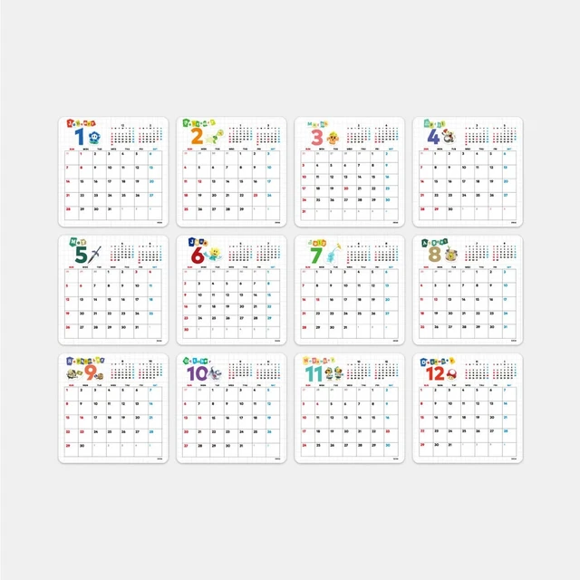 MY NINTENDO ORIGINAL Calendar 2024 Super Mario Bros. Zelda Pikmin Japan