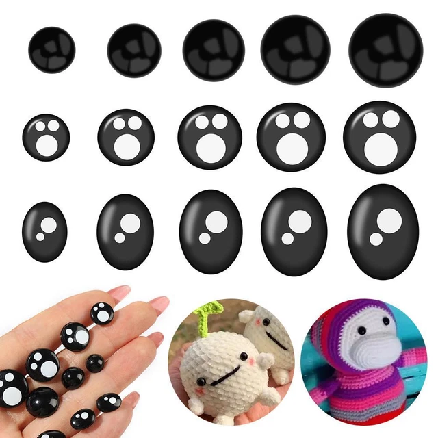 Scrapbooking Doll Making Eyes Toys Accessories Toys Eyeballs Vivid Black Eyes