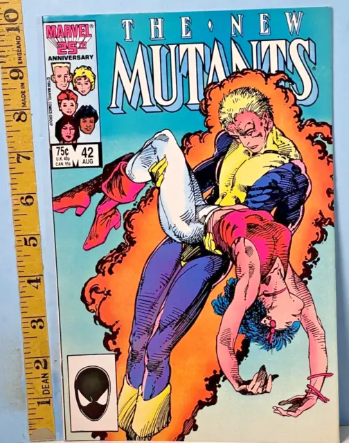 1986 Marvel the New Mutants 25th Anniversary comic book No. 42