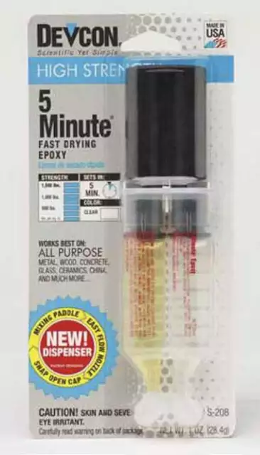 5-Minute Epoxy 1oz. Tube