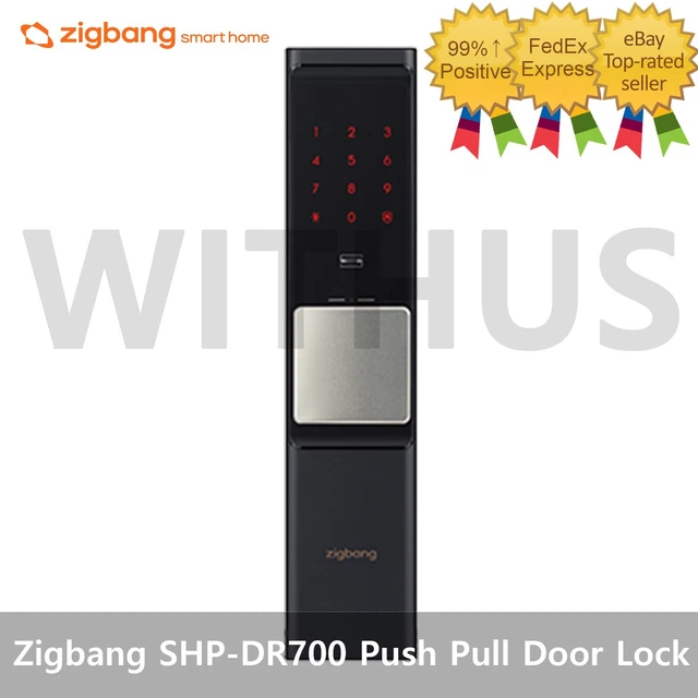 Zigbang  SHP-DR700 Push-Pull IoT Smart Digital Door Lock with Key tag - Express