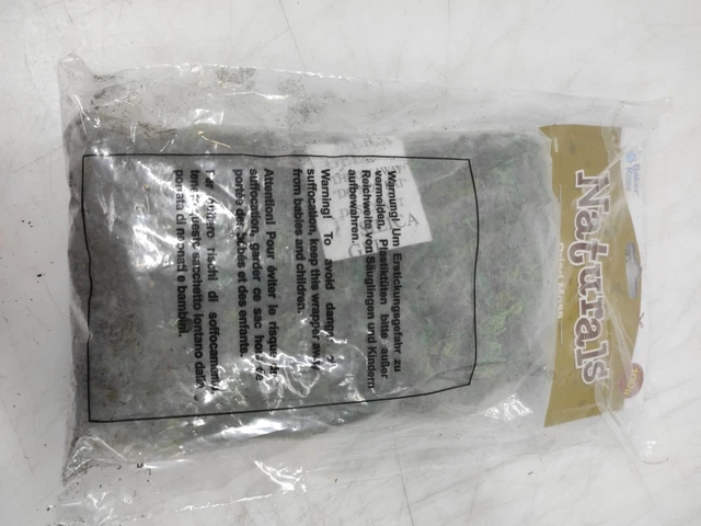 Baker Ross AV898 musgo seco para manualidades-100 g, decoración de terrario - verdes