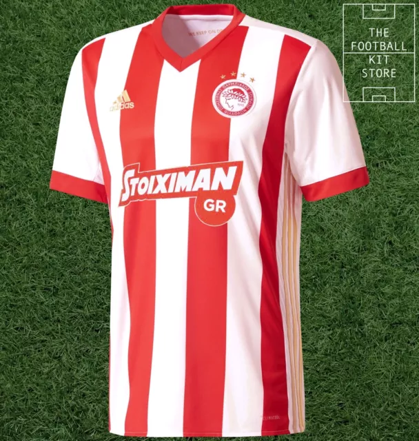 Maglietta Olympiacos Home - Maglia Calcio Ufficiale Adidas - Tutte le Taglie - Olympiakos