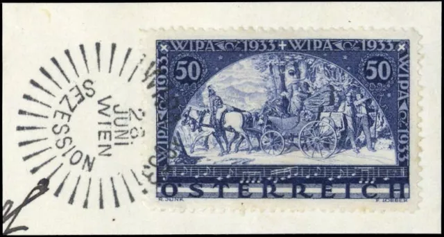 1933, Österreich, 555 A, Briefst. - 1732138