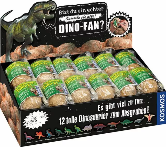 Kosmos Dino Ei zum Ausgraben Kosmos Kinderspiele Kosmos Dinosaurier Ausgrabungss