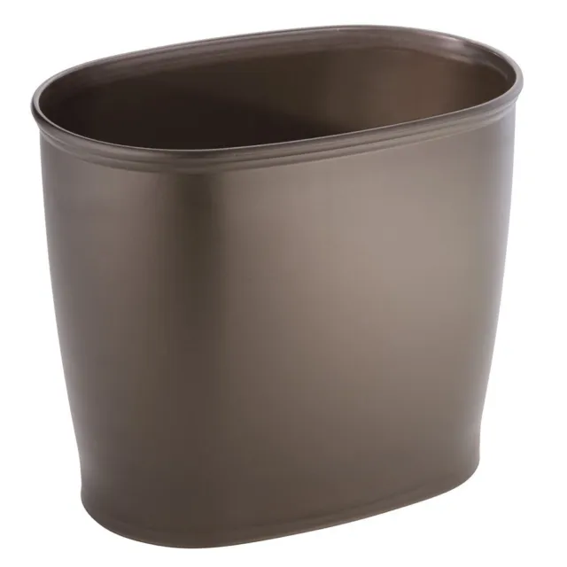 Poubelle Kent vaisselle ovale poubelle poubelle salle de bain cuisine bureau bronze 2
