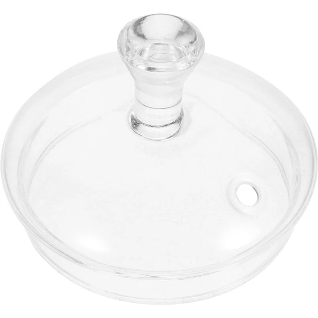 Tetera transparente tapa de vidrio cubierta de tetera hogar tetera tapa