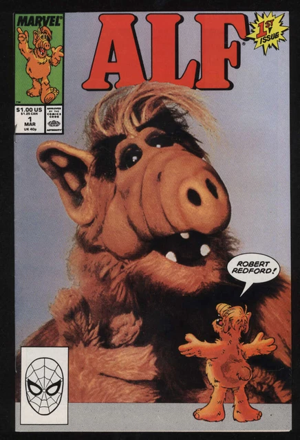 Alf #1 VF+ 8.5 W Pgs TV Show Alien Life Form Marvel