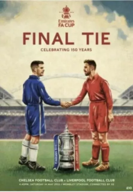 FA CUP FINAL PROGRAMME 2022 Chelsea v Liverpool