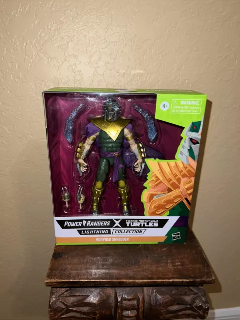 Hasbro Power Rangers Lightning Green Ranger Shredder Deluxe Action Figure