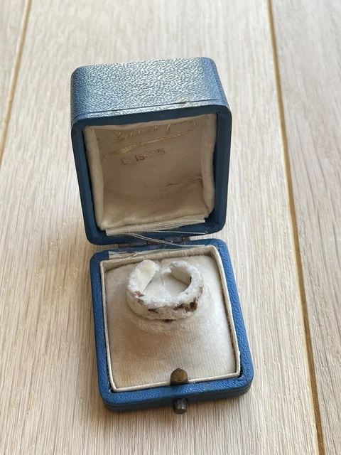 Écrin Velours Pour Bague - Boîte Couronne Rouge Vin - 6,8x6x6cm - Cadeau Mariage Saint-Valentin