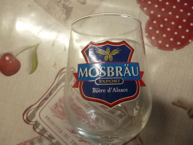 ANCIEN VERRE À bière émaillé Souvenir Gruss aus Kempten Allemagne