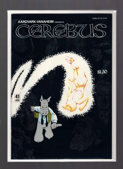Cerebus the Aardvark #41 VF Autographed by Dave Sim (1st Page)