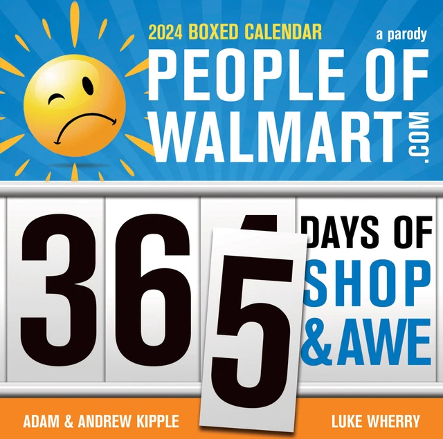 SOURCEBOOKS, PEOPLE of Walmart 2024 Desk Calendar 24.71 PicClick