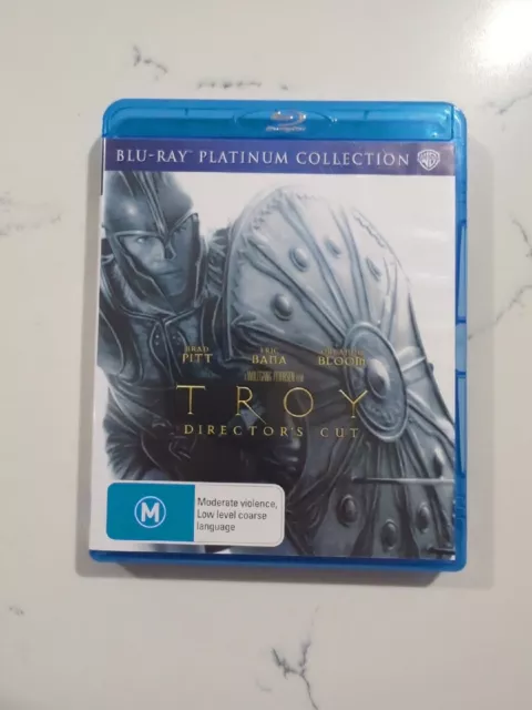 Troy, Blu-Ray Director'S Cut -Platinum Collection Eric Bana Brad Pitt Free  Post $7.90 - Picclick Au