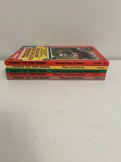 THOMAS THE TANK Engine And Friends Ladybird Small Hardback 5 x Book ...