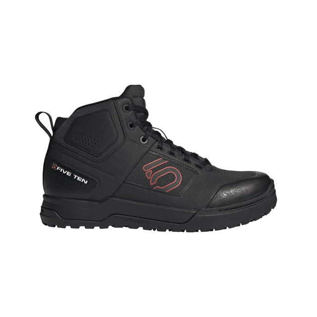 Flat-Pedal-Schuhe Five Ten Impact Pro Mid MTB-Schuh - Schwarz/Rot 8.5-