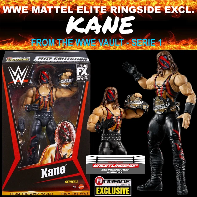 WWE MATTEL ELITE Ringside Exclusive Kane Wrestling Action Figur Serie 1 ...